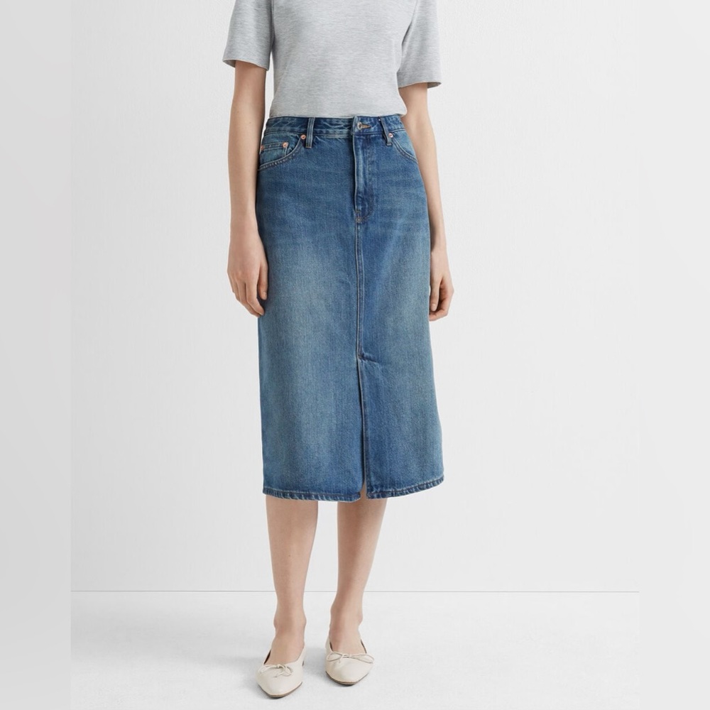 Midi Club Monaco Jean Skirt- never worn- size 29
